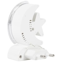 Lampa de Veghe LED Erste 4x0.1W Multicolor, plastic ABS, IP20 - vedere laterala