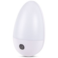 Lampa de Veghe LED 0.8W Homelight, 6000K, Senzor, IP20, Alb - vedere laterala
