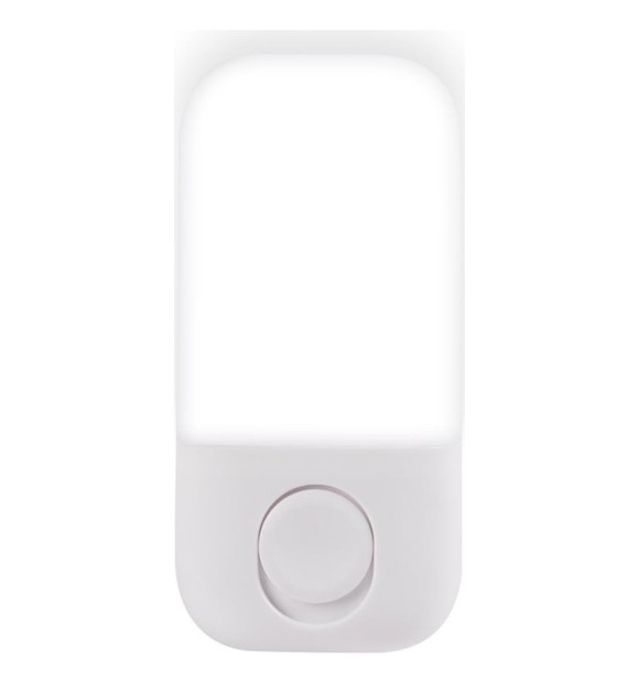 Lampa de veghe LED Ladys 1W 6000K alb rece IP20, plastic alb Erste