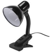 Lampa Birou cu Clip Negru, dulie 1xE27 max 60W, 26.5x12 cm