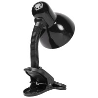 Lampa Birou cu Clip Negru, dulie 1xE27 max 60W, 26.5x12 cm - ambalaj