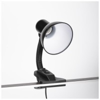 Lampa Birou cu Clip Negru, dulie 1xE27 max 60W, 26.5x12 cm - imagine 5