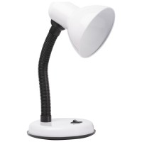 Lampa Birou Clasic Alb 1xE27 60W, Metal, 33 cm, Erste - detaliu