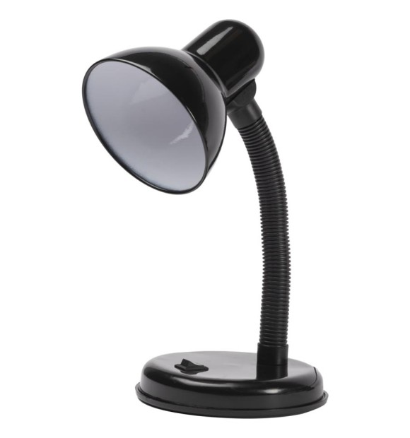 Lampa Birou Clasic Negru 1xE27 60W, metal, 33 cm, Erste