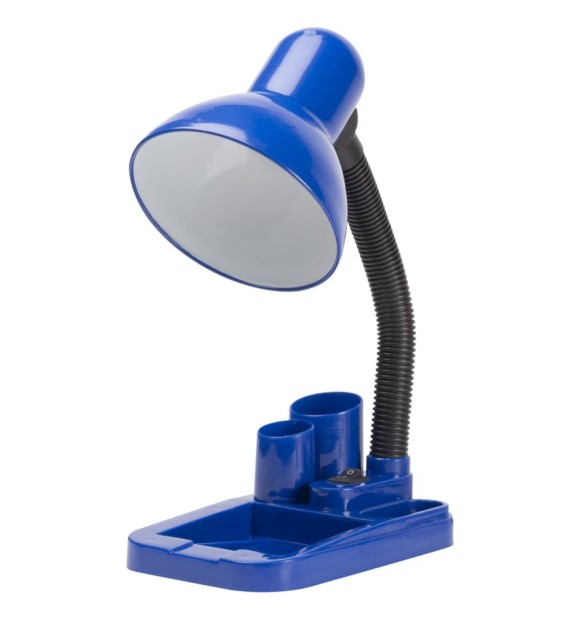 Lampa Birou Klara Bleu 1xE27 max 40W, metal, 31x18.5 cm