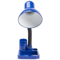 Lampa Birou Klara Bleu 1xE27 max 40W, metal, 31x18.5 cm - vedere laterala