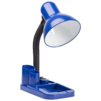 Lampa Birou Klara Bleu 1xE27 max 40W, metal, 31x18.5 cm - detaliu