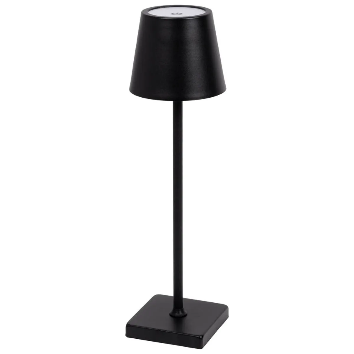 Veioza Hold LED 5W IP20 CCT reglabil, metal negru, Erste
