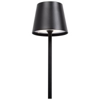 Veioza Hold LED 5W IP20 CCT reglabil, metal negru, Erste - ambalaj