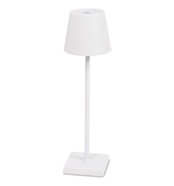 Veioza LED Hold 5W CCT reglabil, metal alb, 39 cm, Erste