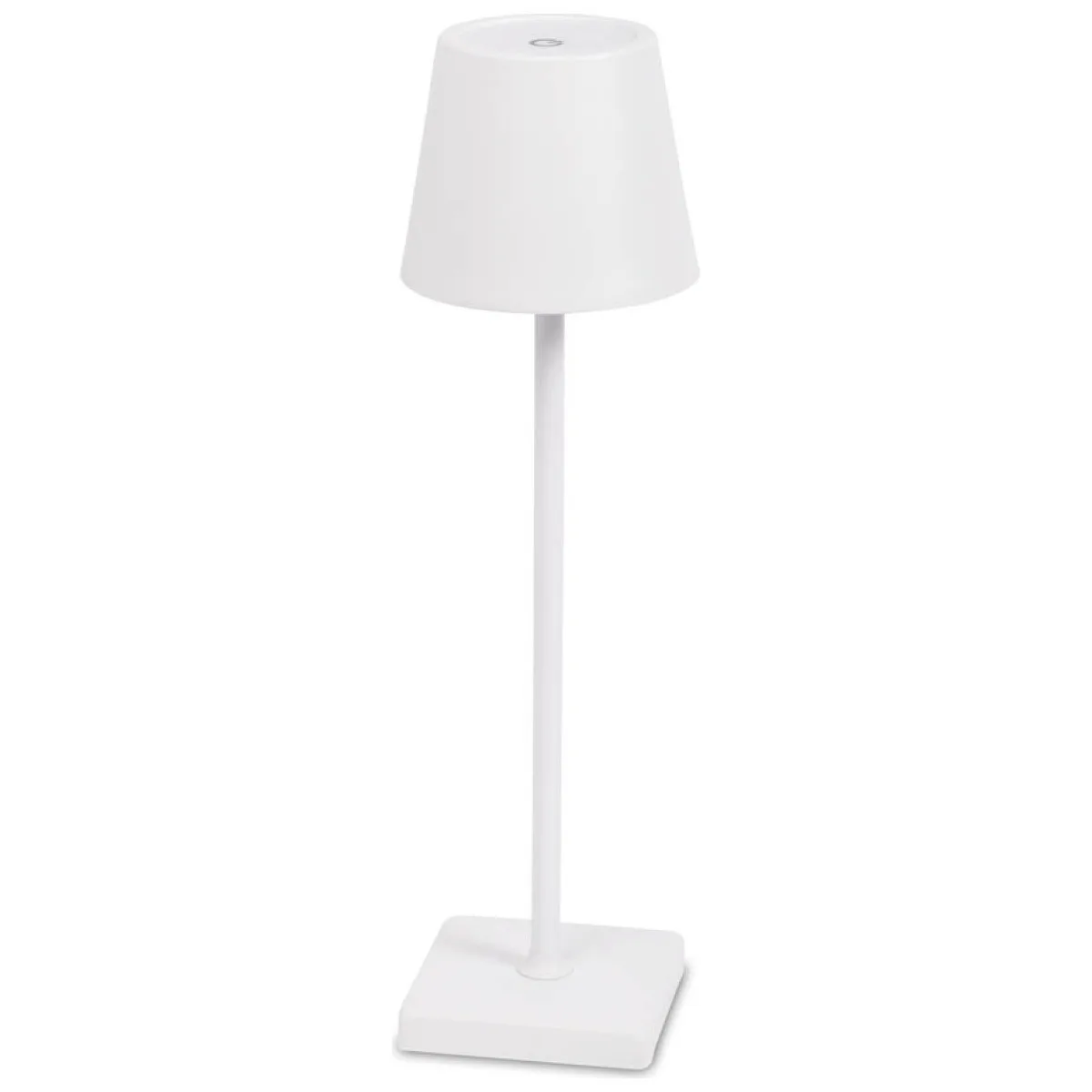 Veioza LED Hold 5W CCT reglabil, metal alb, 39 cm, Erste