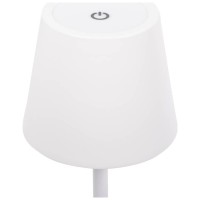 Veioza LED Hold 5W CCT reglabil, metal alb, 39 cm, Erste - vedere laterala