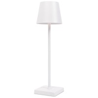 Veioza LED Hold 5W CCT reglabil, metal alb, 39 cm, Erste - ambalaj