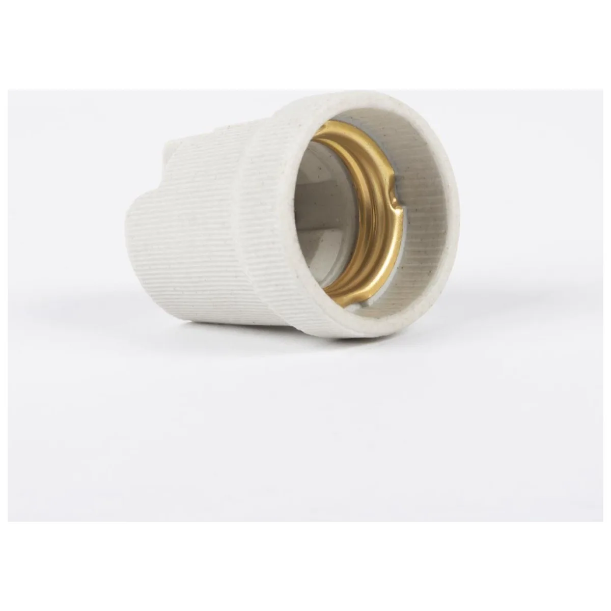 Dulie Ceramica E27 Alba Erste, Soclu Rezistent Termic IP20