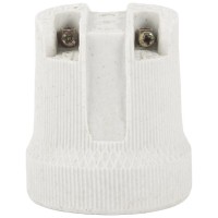 Dulie Ceramica E27 Alba Erste, Soclu Rezistent Termic IP20 - vedere laterala