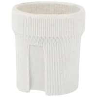 Dulie Ceramica E27 Alba Erste, Soclu Rezistent Termic IP20 - detaliu