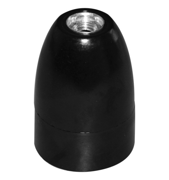 Dulie Bachelita + Ceramica E27 Novelite NV-3303.293, Negru