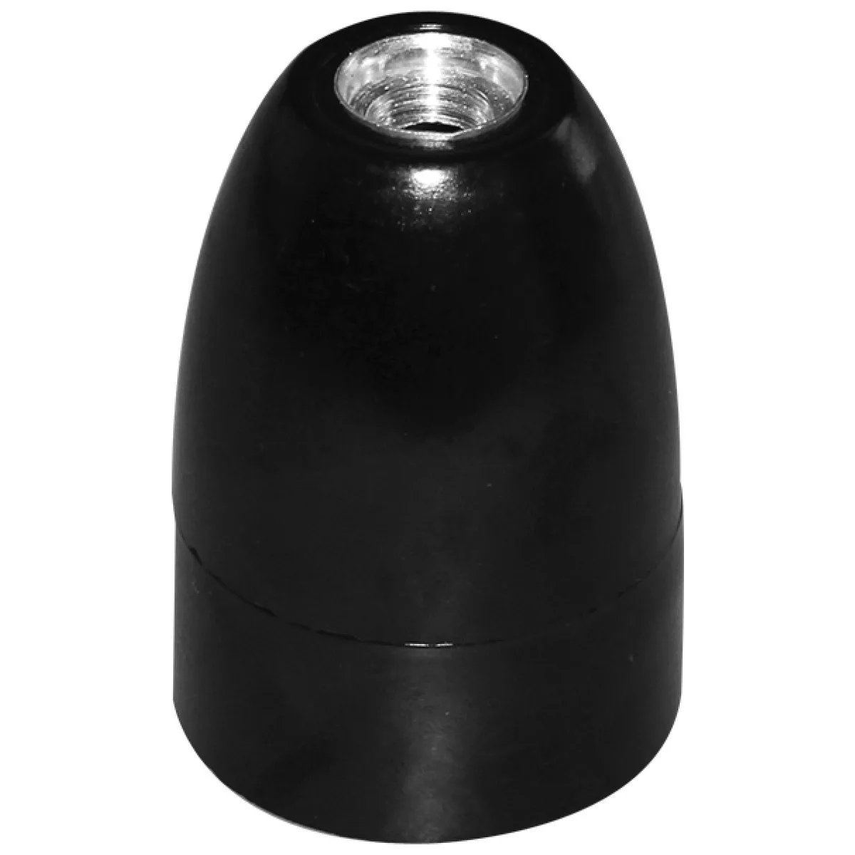 Dulie Bachelita + Ceramica E27 Novelite NV-3303.293, Negru