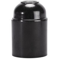 Dulie Bachelita E27 Negru, IP20, Erste, Soclu Standard