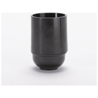 Dulie Bachelita E27 Negru, IP20, Erste, Soclu Standard - vedere laterala