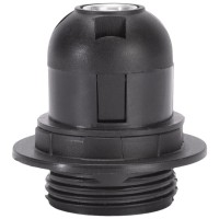 Dulie Bachelita E27 cu Fusta, Neagra, Erste - IP20