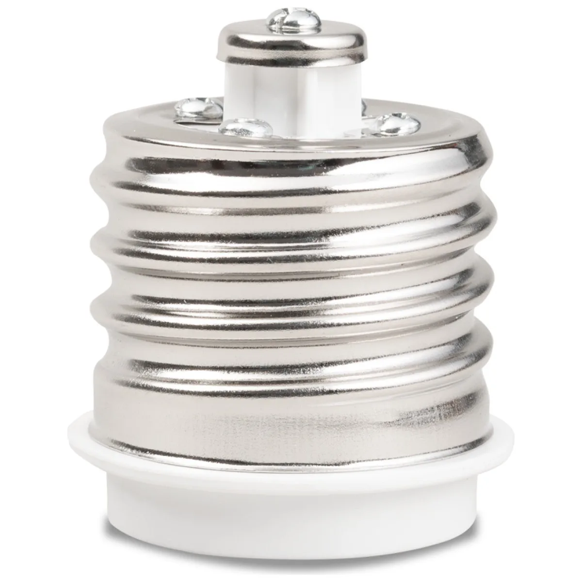 Adaptor Dulie de la E40 la E27, Plastic Alb, IP20 - Erste