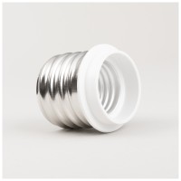 Adaptor Dulie de la E40 la E27, Plastic Alb, IP20 - Erste - vedere laterala