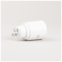 Adaptor Dulie GU10 la E27 Erste, Plastic Alb, IP20 - ambalaj