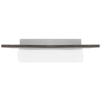 Plafoniera Andra Wenge 1xE27 60W, diametru 30 cm, sticla alba - ambalaj