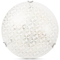 Plafoniera New moderna 2xE27 40W 30cm IP20 alb, Erste - detaliu