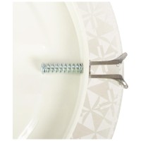 Plafoniera New moderna 2xE27 40W 30cm IP20 alb, Erste - ambalaj