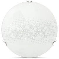 Plafoniera Silk 2xE27 max. 40W 30cm IP20 alb, Erste - detaliu