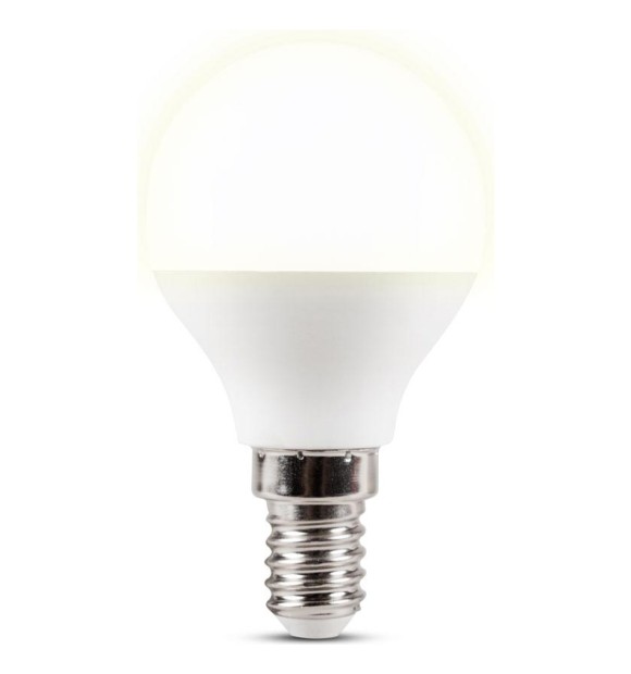 Bec LED Sferic G45 5W E14 3000K Alb Cald Novelite
