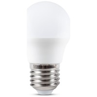 Bec LED Sferic G45 7W E27 3000K Alb Cald Novelite - vedere laterala