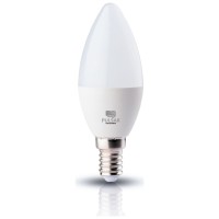 Bec LED Smart Lumanare RGB 6W E14 Tuya WiFi+Bluetooth Pulsar - vedere laterala
