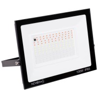 Proiector LED RGB 100W IP65 cu telecomanda, negru - Novelite - detaliu