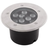 Spot LED pietonal RGB 9W IP65 Novelite, telecomanda, 150x90mm