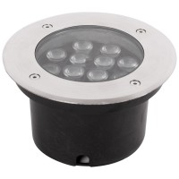 Spot LED Pietonal RGB 12W IP65 Novelite, incastrabil, telecomanda