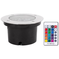 Spot LED Pietonal RGB 12W IP65 Novelite, incastrabil, telecomanda - detaliu