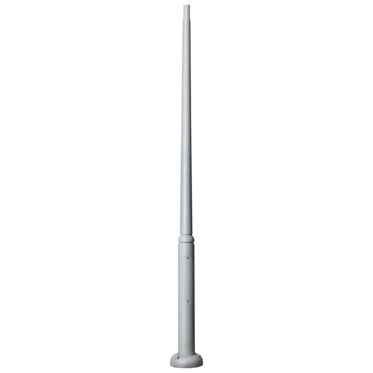 Stalp Pietonal Modern Gri EKTOR 3m cu Flansa - Fumagalli