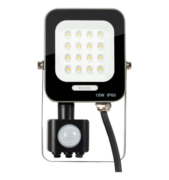 Proiector LED cu Senzor 10W 4000K IP65 SOLENTIS