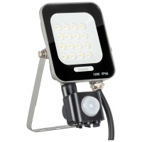 Proiector LED cu Senzor 10W 4000K IP65 SOLENTIS - detaliu