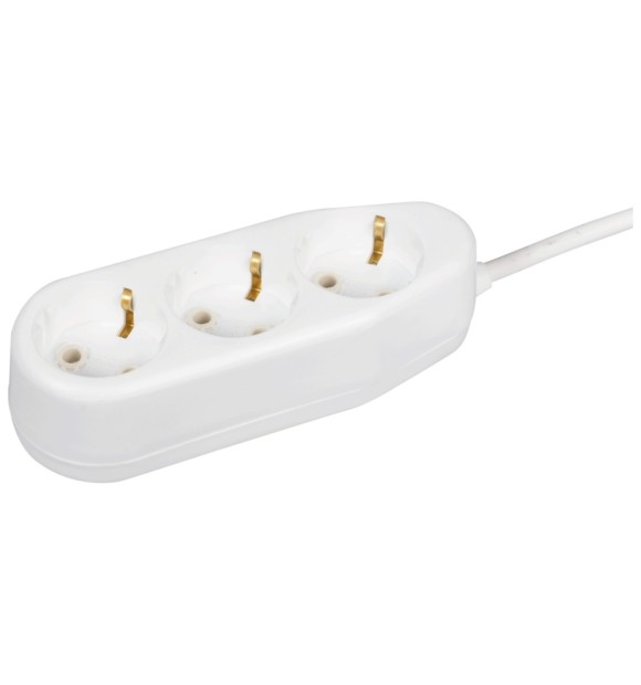 Prelungitor Ceramic Ipee 3m, 3 Prize cu CP, 16A 2500W