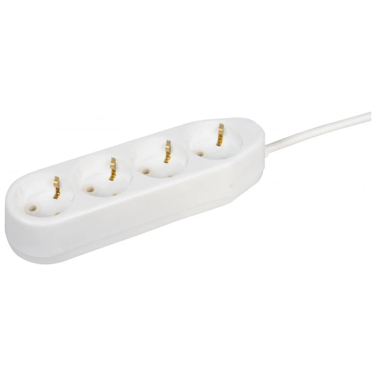Prelungitor Ceramic 2m 4 Prize cu Contact de Protectie, 16A, Ipee