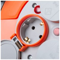 Derulator 4 prize 40m, cablu 3x2.5 IP44 16A, Emfanorm - imagine 6