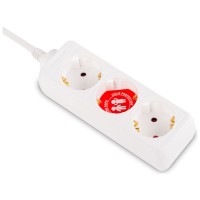 Prelungitor Inlet 3 prize 10A 2300W, cablu 3m, alb, IP20 - imagine 5