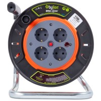 Derulator 4 prize 15m cablu 3x1.5 16A IP20, Emfanorm