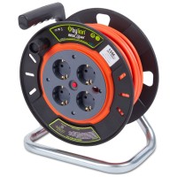 Derulator 4 prize 15m cablu 3x1.5 16A IP20, Emfanorm - imagine 5