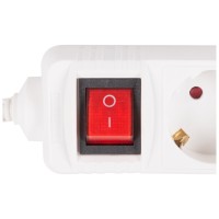 Prelungitor 1.5m 3 prize cu intrerupator si protectie copii, Homelight - imagine 5