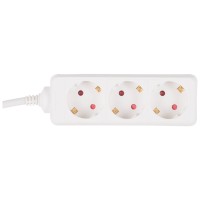 Prelungitor electric 3 prize 3 m 10A Homelight, protectie copii - ambalaj